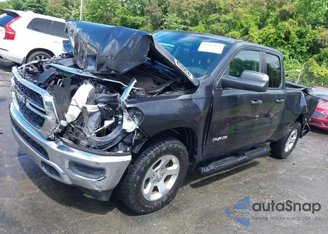 2019 Ram 1500 Tradesman 4X4 6'4 Box из США, поврежденный, VIN 1C6SRFCT5KN597618